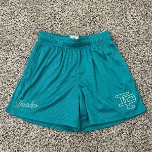 Teal Inaka Power Shorts Medium